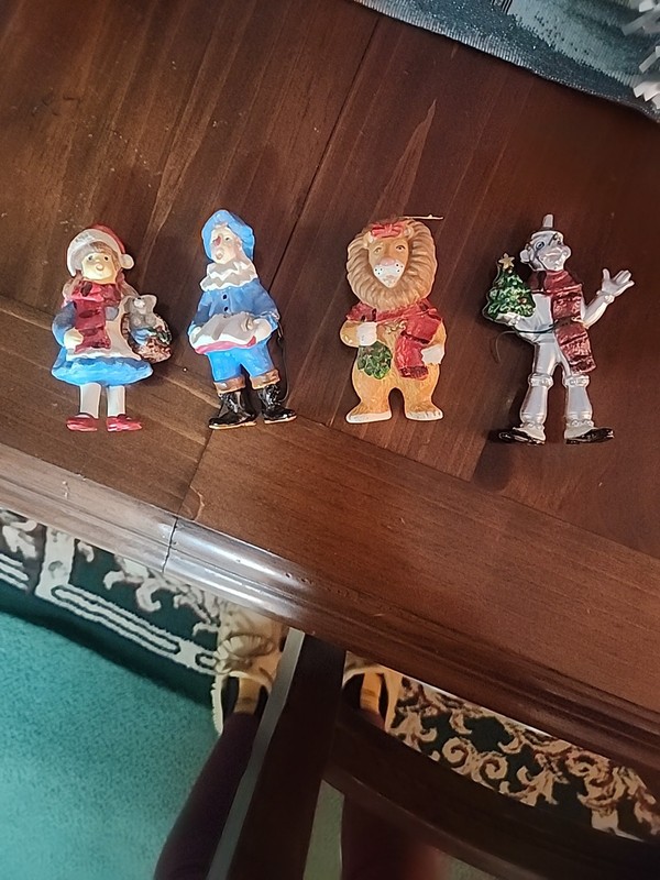 Kurt Adler Wizard of Oz Ornaments