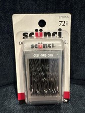 VTG 2003 Sc nci Grey Bobby Pins Hairpins 72 Ct Sealed Plastic Storage Case Y2K