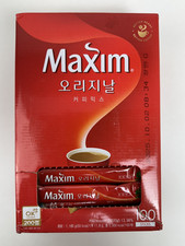 Maxim Original Coffee Mix Instant 100 Pcs Stick Instant Made in Korea