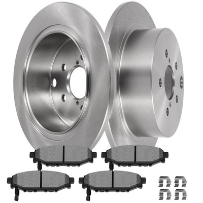 #ad #ad Rear Brake Rotors And Ceramic Pads Fits Subaru For Forester 2014 2018 2.5L $62.50