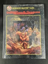 Advanced Dungeons  Dragons Dungeon Master Guide 2nd Edition 1st Print 2160 PoP