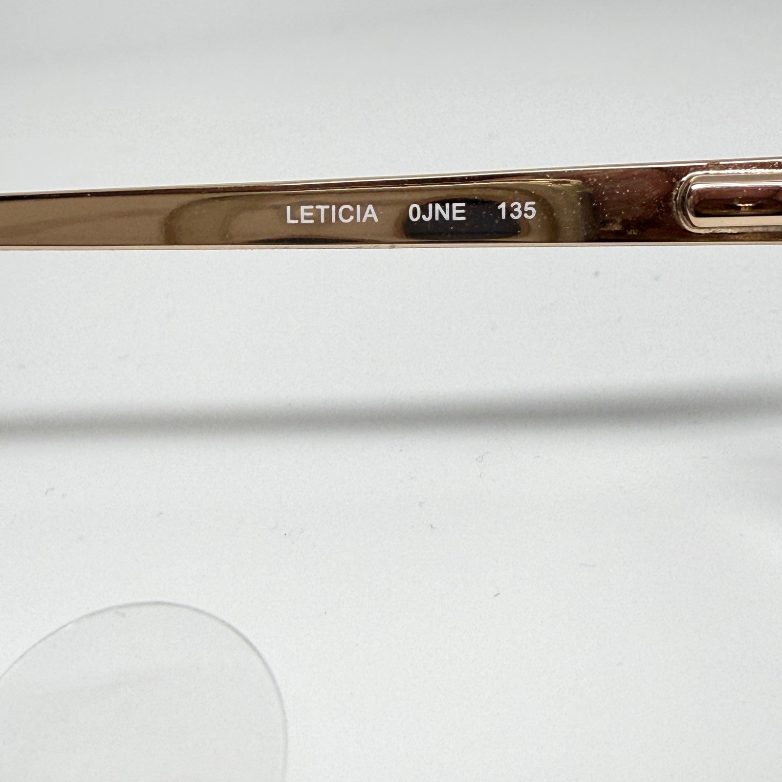 Kate Spade Leticia 0JNE Brown Gold Cat Eye Eyeglasses Frames 52-16-135 21558 thumbnail 5