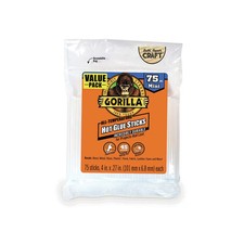 Bulk 75 Pc. Gorilla Hot Glue Sticks 0.27 per gallon