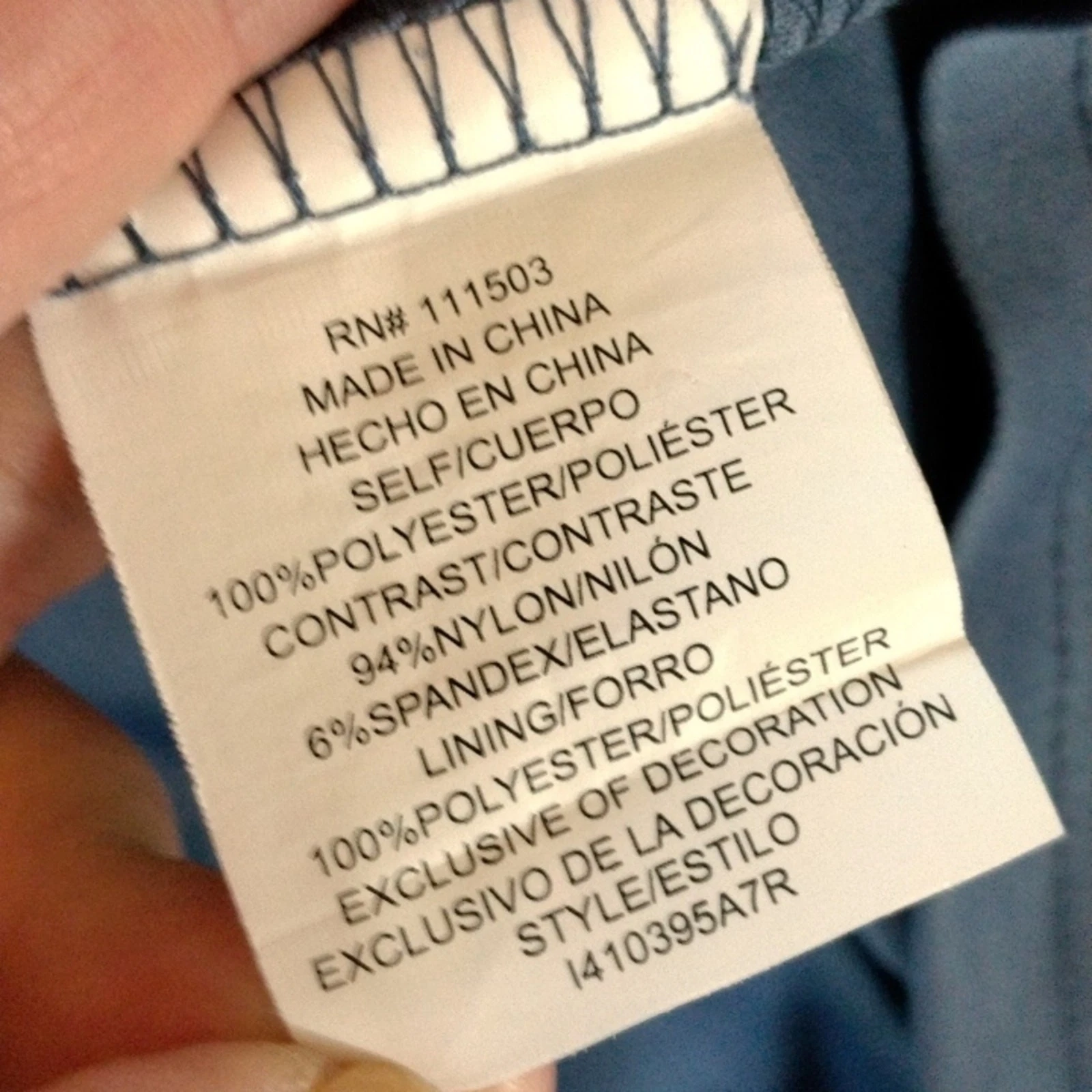 VETEMENTS AS U WISH Vestito donna junior piccolo blu senza maniche foderato