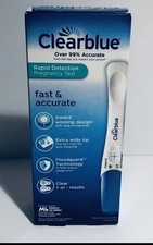 Clearblue Rapid Detection Pregnancy Test - 2 Tests Exp 09/2026