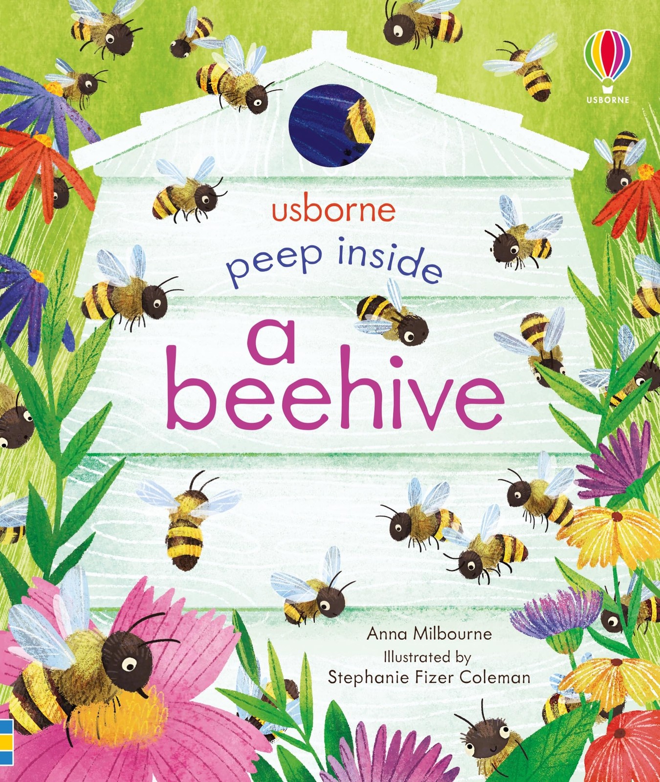 Peep Inside a Beehive by Anna Milbourne NEW Free UK Delivery - Image 6