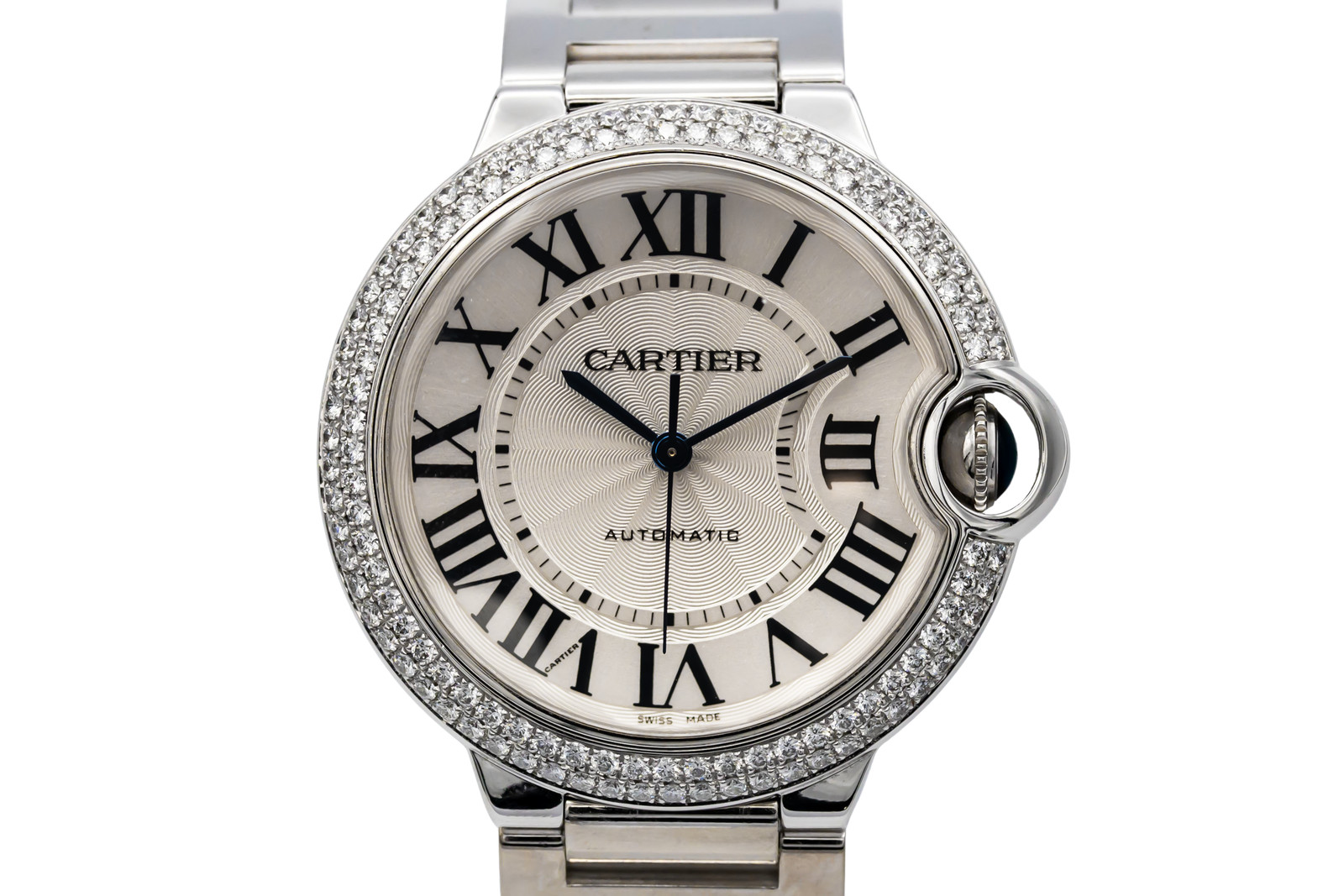 Cartier Ballon Bleu 36mm 18ct White Gold WE96006Z3/3004 Circa 2010