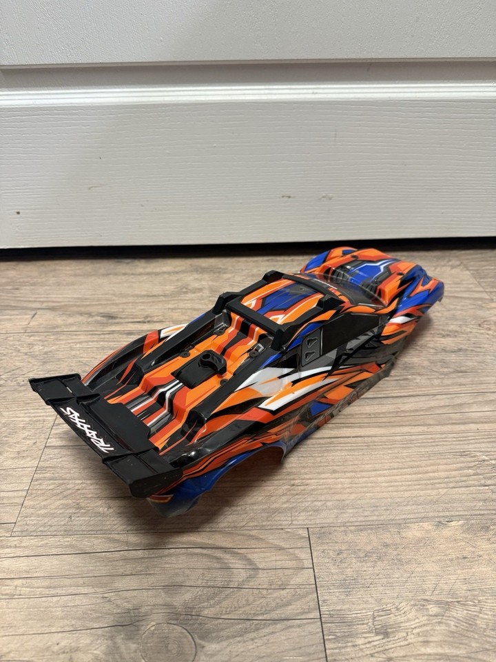 Traxxas Rustler 4x4 Vxl-3s Brushless 60+mph 1/10 Upgraded With Battery ...