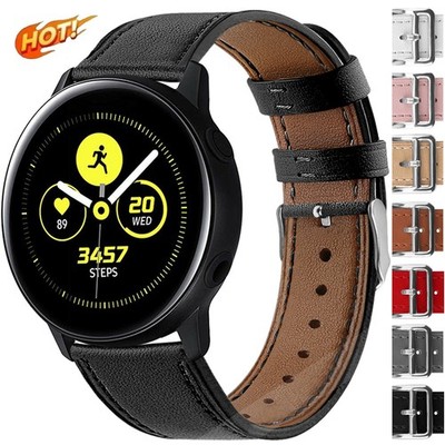klassisch Leder Armband für Samsung Galaxy Watch 5 6 7 FE Classic 40-44-45-47mm