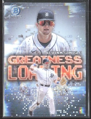 2025 Bowman Kevin McGonigle Detroit Tigers Greatness Loading GL-9