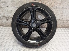 VAUXHALL CORSA F 17" INCH ALLOY WHEEL WITH DAMAGED TYRE 7J ET38 9832281680