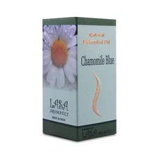 Lasa Aromatics Natural Essential Perfume Oil Chamomile Blue Long Fragrance 10ml
