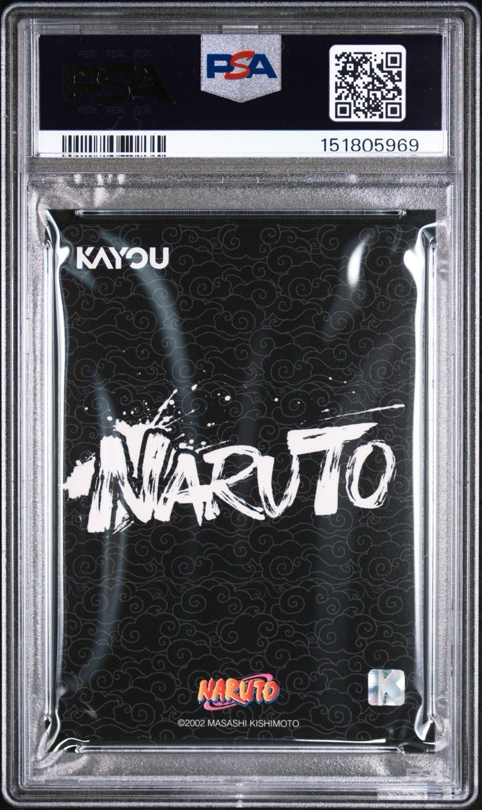 2025 Kayou Naruto Heaven Scroll Series 1 SP NARUTO & SASUKE SEQUENTIAL PSA 10 view 3