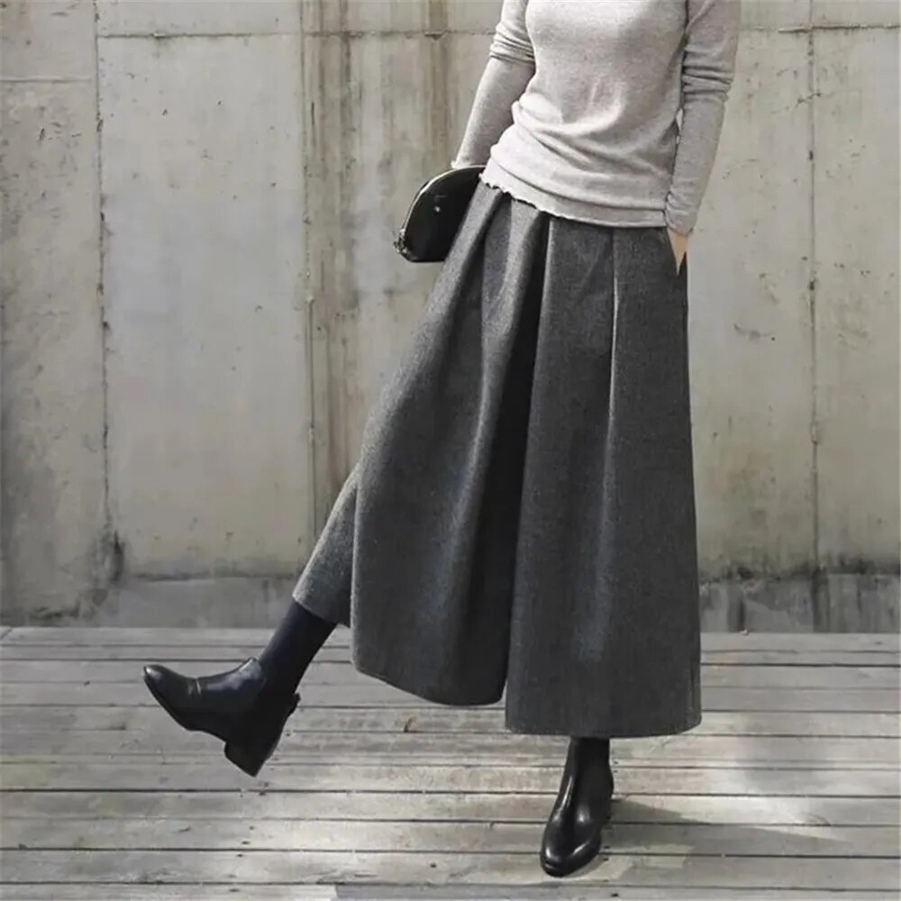 パンツ ULTIMS Pleated loose rivet wide pants L Pleated loose rivet wide pants – ULTIMUS