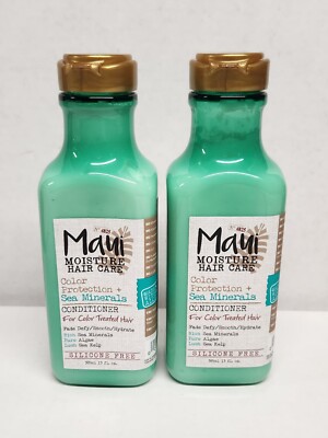 2 Pack Maui Moisture Hair Care Color Protection Plus Sea Minerals Conditioner