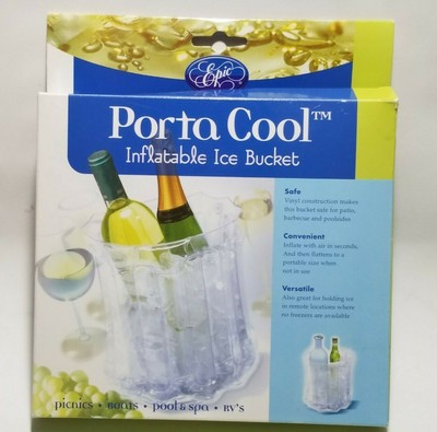 blow up ice bucket