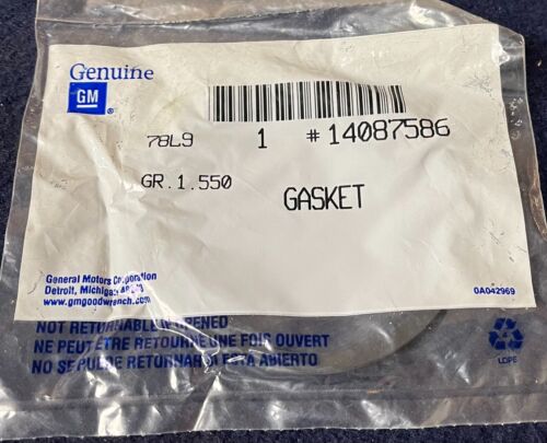 Corvette Oil Cooler to Engine Block Gasket - 1984-91 - NOS GM# 14087586 - Picture 2 of 3