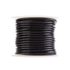 12 AWG Gauge Solid THHN Wire Black 50 ft 0.119" 600 Volts Building Wire