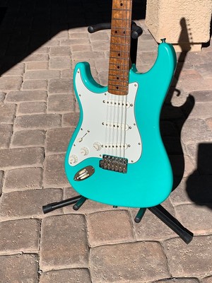 Left Handed LsL Saticoy 2019 Seafoam Green with Birdeye Neck