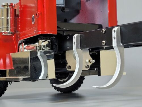4x Aluminum J Mount Bracket Fuel Gas Tank Tamiya 1/14 Knight Grand King Hauler - Picture 4 of 9