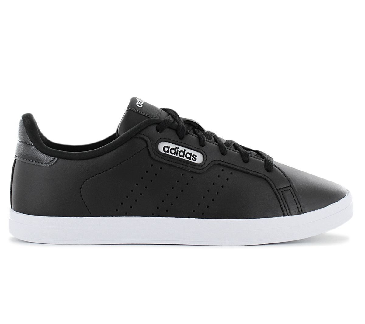 Adidas Courtpoint Base Leather (W) Negro Mujer Sneakers GZ5336 Calzado Deportivo