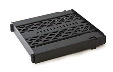 Adjust-A-Shelf Locker Shelf, Easy to Use, Extends to Fit Your Locker Black