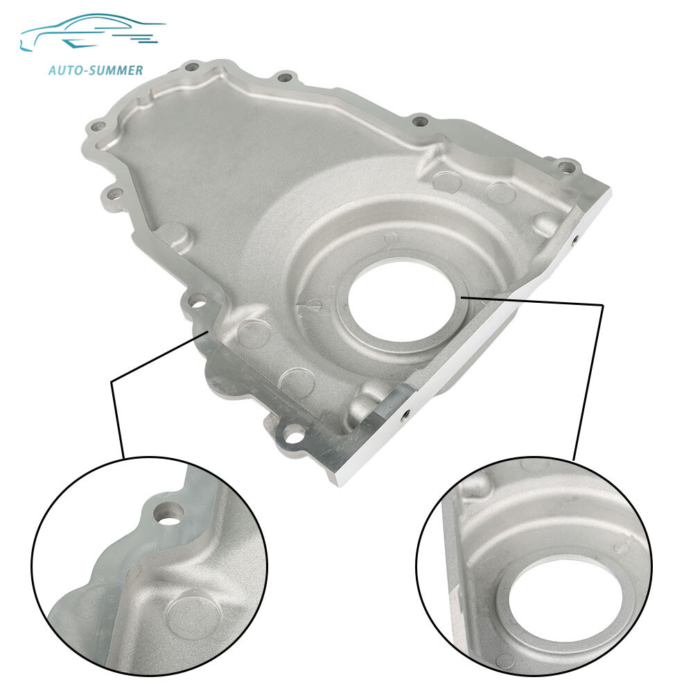 Front Timing Cover +Crank Seal &Bolts For GM Gen III LS1 LS6 4.8L 5.3L