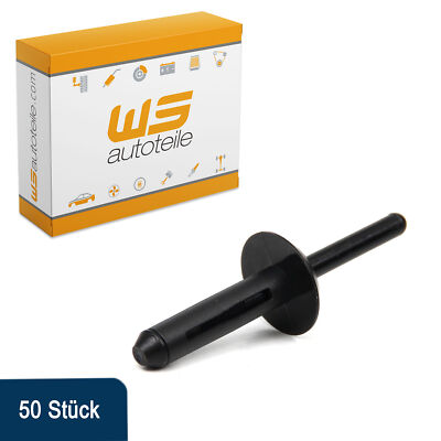 50x Clips Spreiznieten Blindnieten Befestigung für BMW X3 F25 X5 X6 07142151750