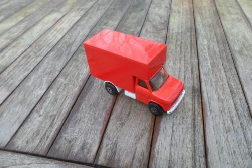 Matchbox Superkings red Ford A series Box Van in good condition. - Imagen 1 de 7