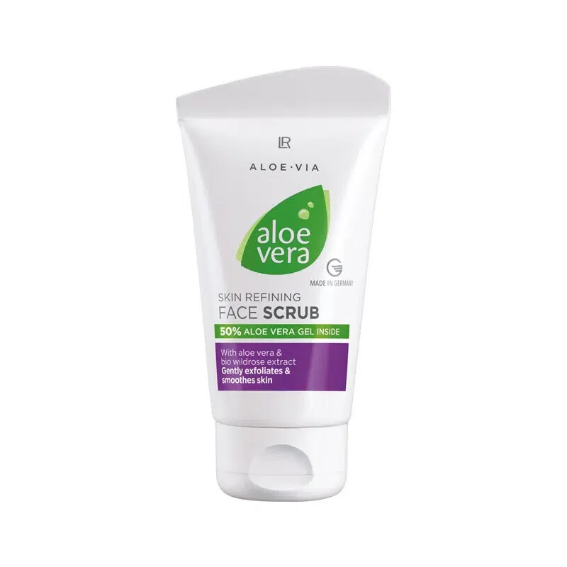 LR Aloe-Via Aloe Vera Skin Refining Face Scrub Peeling 75 ml./2.5 fl.oz.