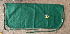 Subway Shop Employee Waist Apron GREEN Embroidered Logo