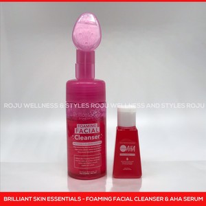 aha facial cleanser