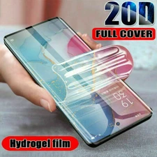 For Samsung Galaxy S23 S22 S21 Plus S20 Soft TPU Screen Protector HYDROGEL Film