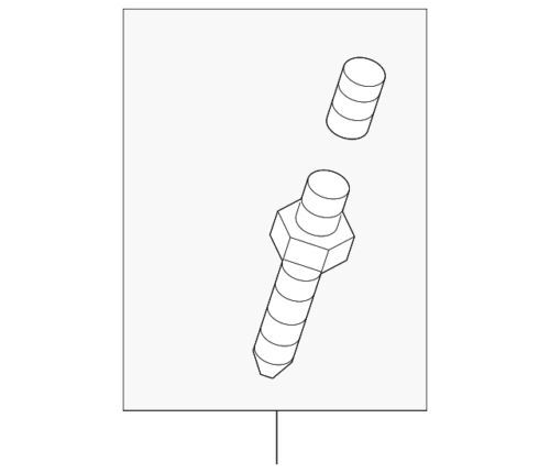 Válvula de purga de freno para Volkswagen Touareg 2006-2017 (N/P 7L6-615-273)