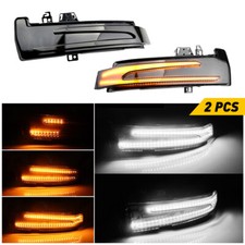 Switchback Side Mirror Light Wsequential Turn Signal For Benz W204 W212 W221 Ea