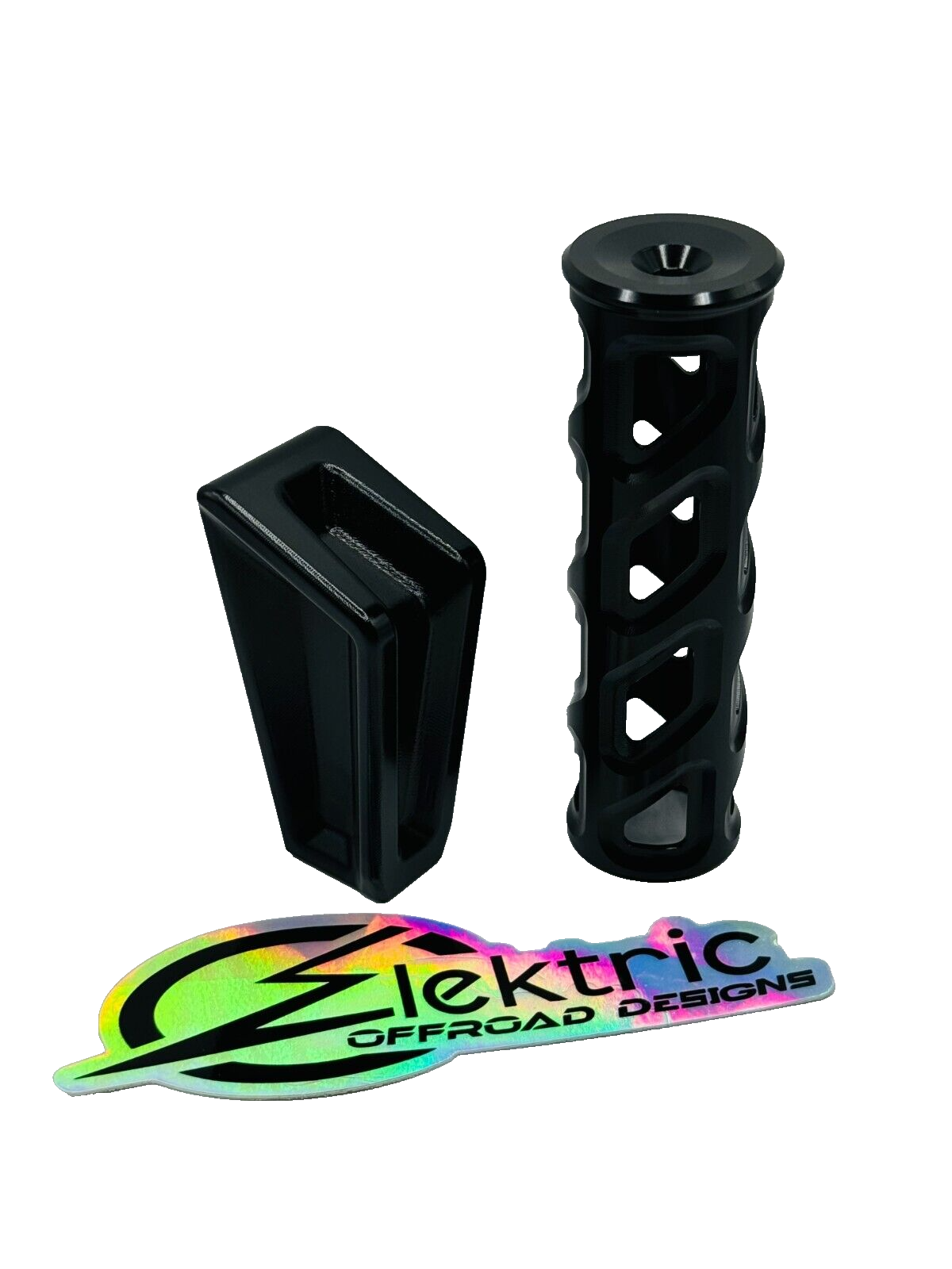 EOD Billet Black Shifter Shift Knob & Passenger Handle Can Am Maverick X3