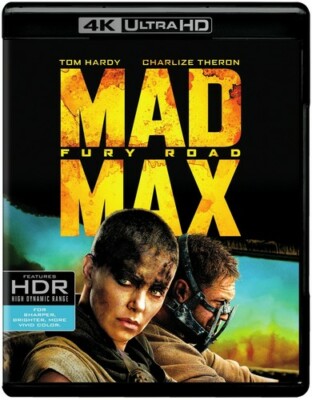 Mad Max: Fury Road (4K Ultra HD, 2015) NEW, Tom Hardy