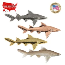 Creative Pewter Designs Lemon Shark Lapel Pin or Magnet, S124