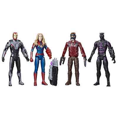 Marvel Avengers TITAN Hero Series Power FX Set of Four Action