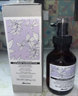 NIB Davines Naturaltech CALMING Superactive Soothing Serum 3.38oz