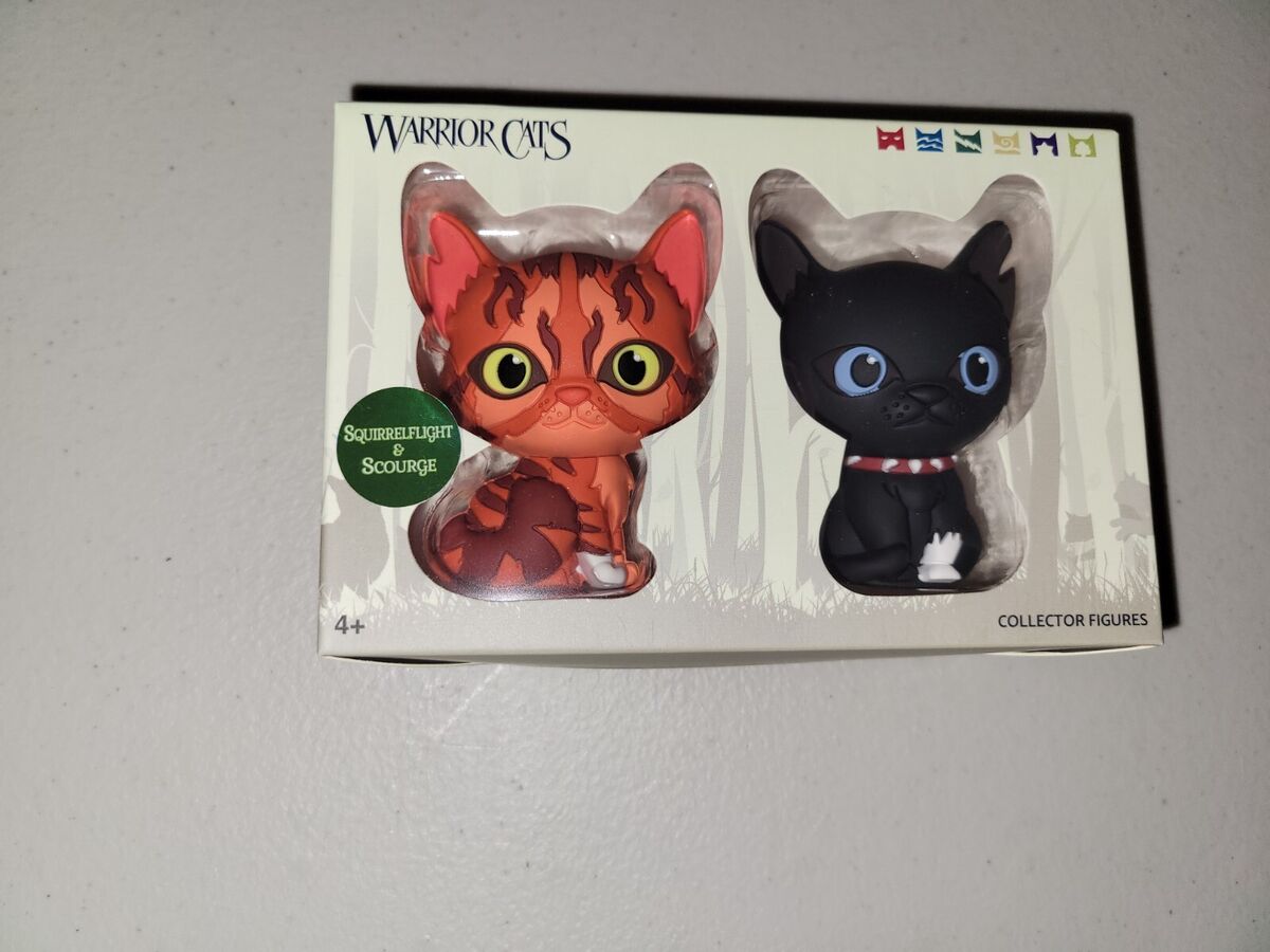 NIB Warrior Cats Figures Series 3 Collectable Figures Squirrelflight and  Scourge