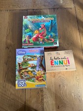 Lot de jeux enfants neufs - Le trésor des lutins, La boîte anti ennui et Quizzy