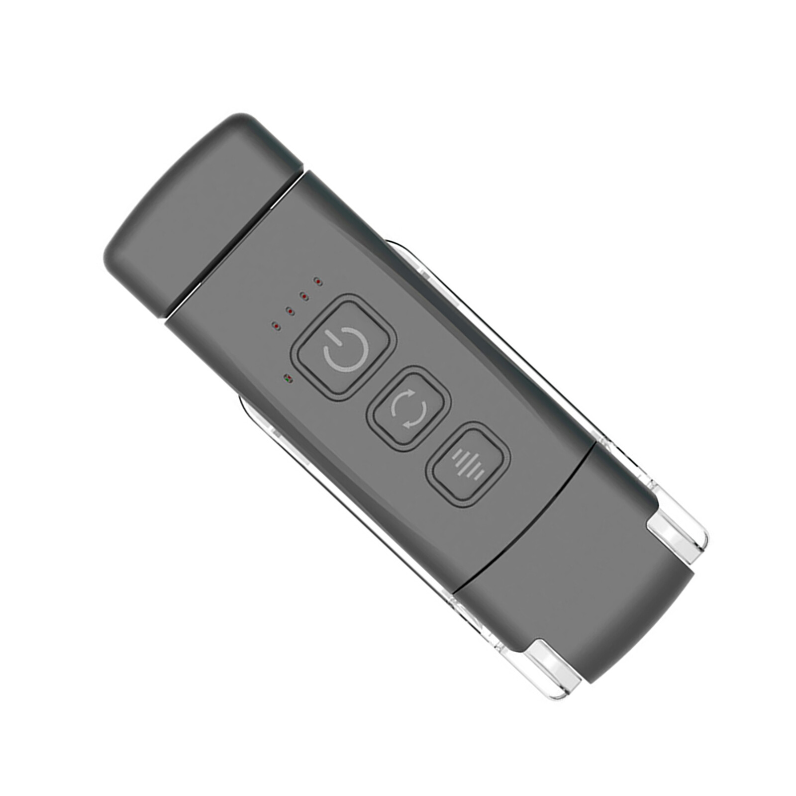 Mini LED USB Rechargeable Clip Book Light with 5 Brightness Levels