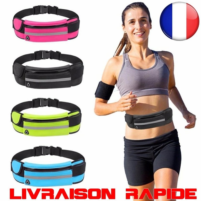 Ceinture Ventre Sac Fitness Sport Accessoires Course Étanche Portable Jogging