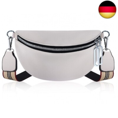 Aucenix Bauchtasche Damen Crossbody Bags - Gürteltasche Handtasche mit Breiter