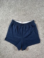 Vintage Soffe Women's Cheerleading Dance Gym Shorts Blue Size Small