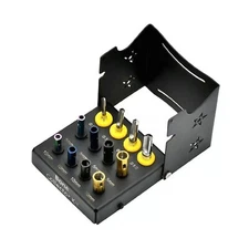 Dental Bone Collector Dental Bur Drills Stopper 12 Pcs Kit