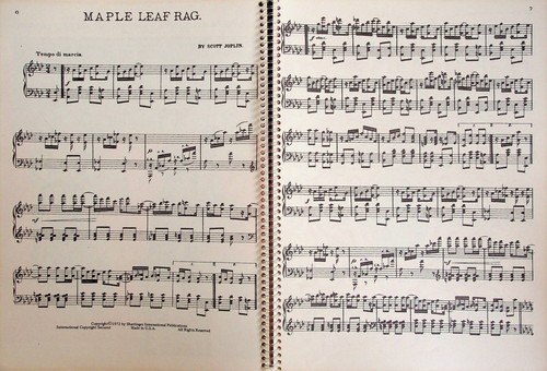 Ragtime Piano Best Of Scott Joplin Song Sheet Music Book - Picture 4 of 7