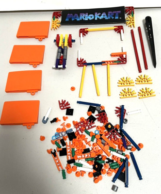 K'nex Mariokart Wii Mario Yoshi vs Stone Bowser Various Pieces - For Parts
