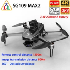 ZLL SG109MAX2 Drone GPS 3-axis 4K HD Camera 360° Obstacle Avoidance Smart Follow